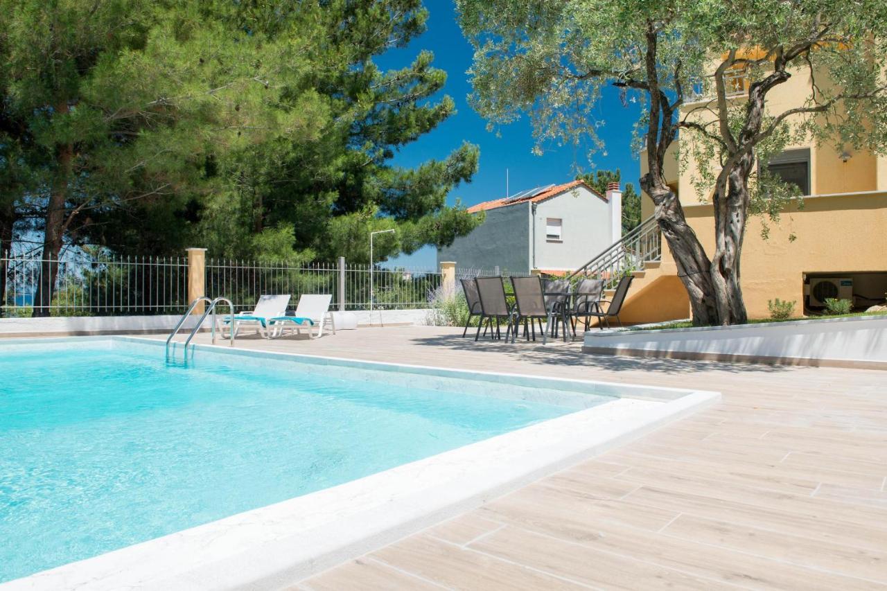 Louloudis Pool Villa Skala Rachoni  Exterior foto